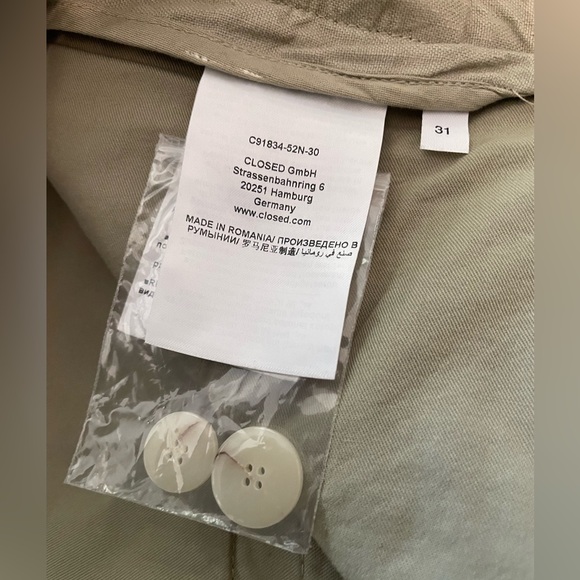 CLOSED WIDE PANTS | WOMENS SIZE 31-27 NEW NEVER WORN - Picture 8 of 11